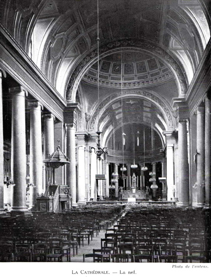 Rennes : la cathdrale Saint-Pierre de Rennes, anne 1928