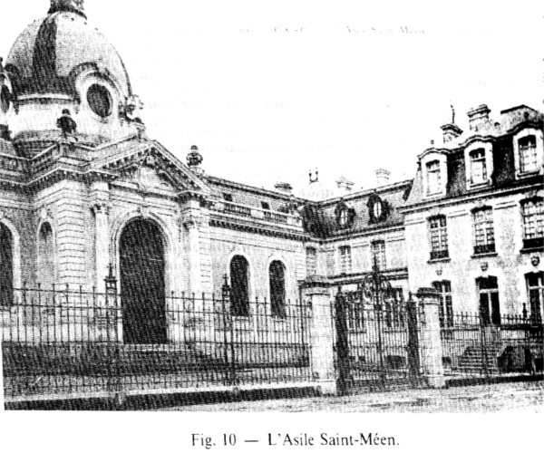 Rennes (Bretagne) : L'hospice Saint-Méen.