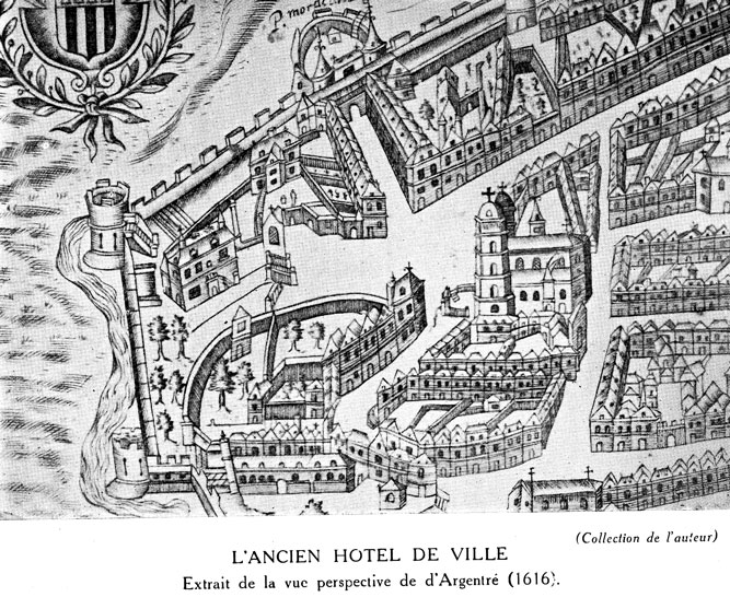 L'ancien htel de ville de Rennes (Bretagne)