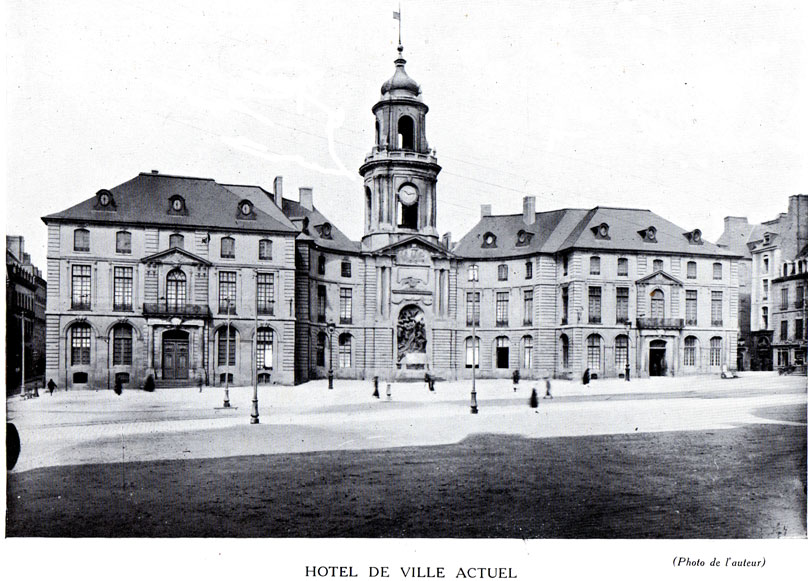 Htel de Ville de Rennes (Bretagne)