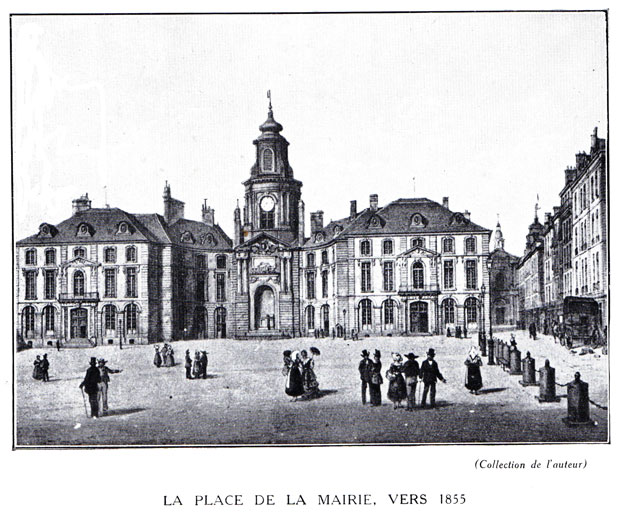 Place de la mairie de Rennes (Bretagne)