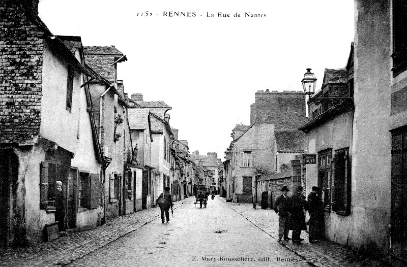 Ville de Rennes (Bretagne).