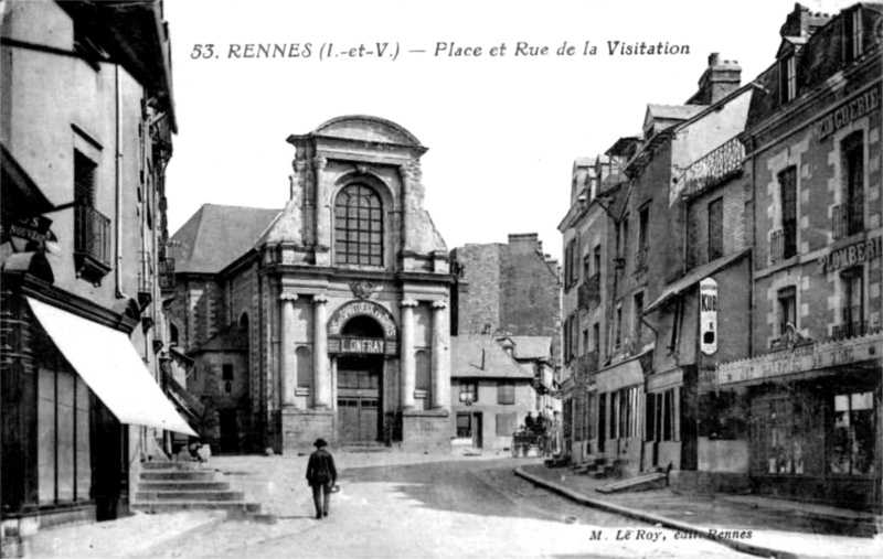 Ville de Rennes (Bretagne).