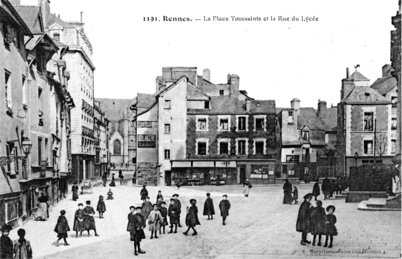 Ville de Rennes (Bretagne).