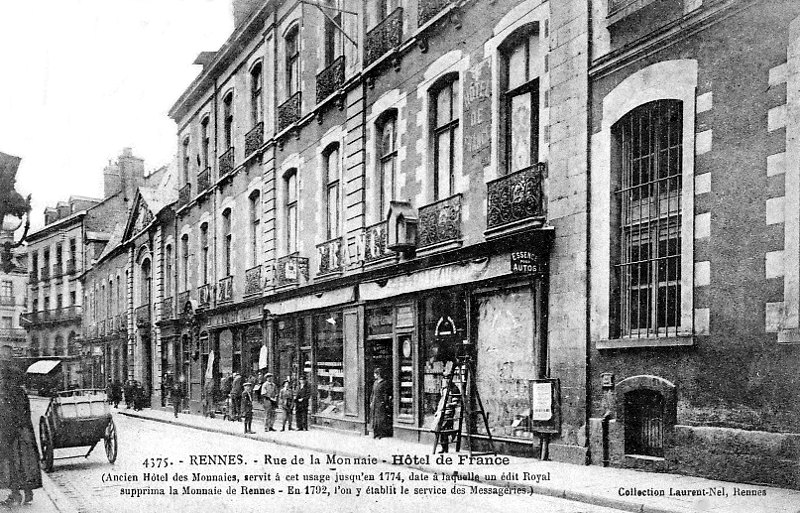 Ville de Rennes (Bretagne).