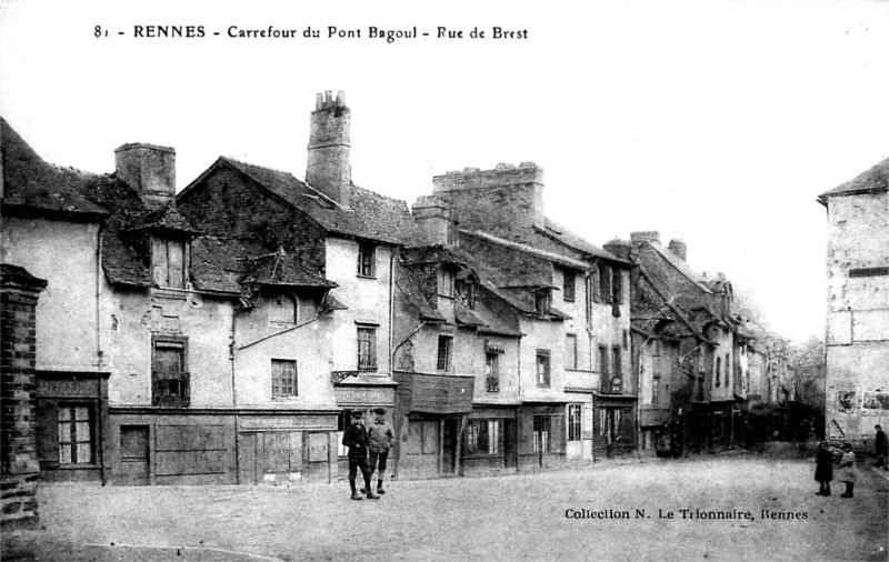 Ville de Rennes (Bretagne).