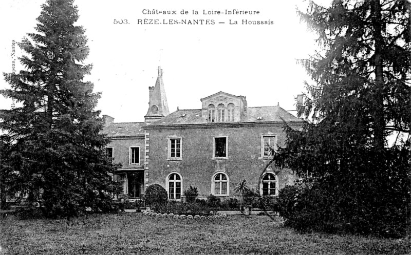Château de la Houssais à Rezé (Bretagne).