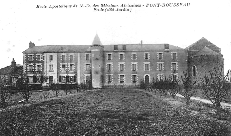 Ancien château des Naudières à Rezé (Bretagne).
