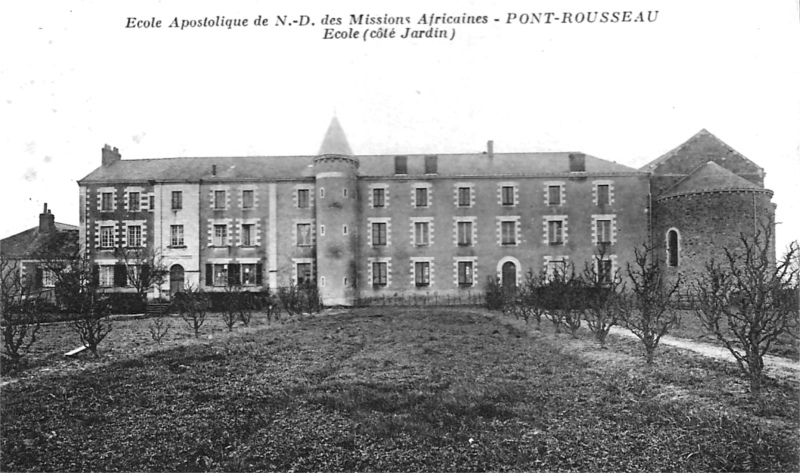 Ancien chteau des Naudires  Rez (Bretagne).