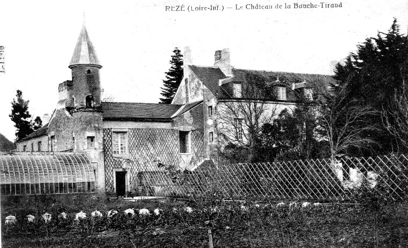 Château de la Bauche-Thiraud à Rezé (Bretagne).