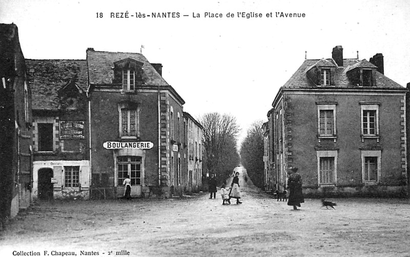 Ville de Rezé (Bretagne).