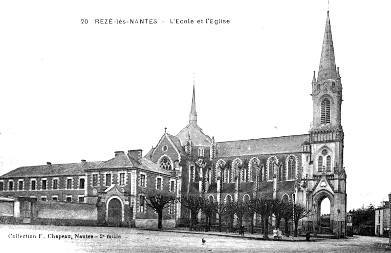 Eglise Saint-Pierre de Rezé (Bretagne).