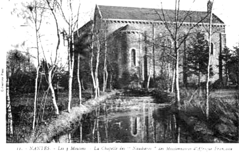 Chapelle des Naudières à Rezé (Bretagne).