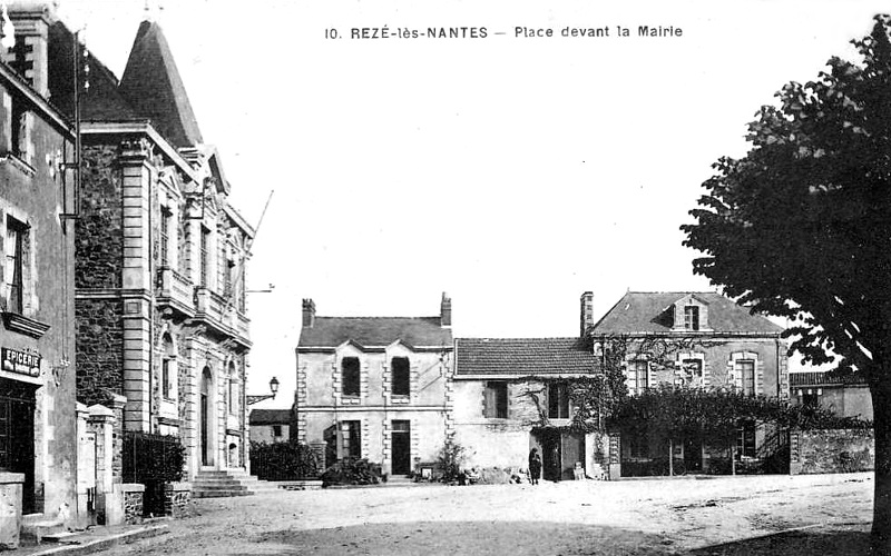 Ville de Rezé (Bretagne).