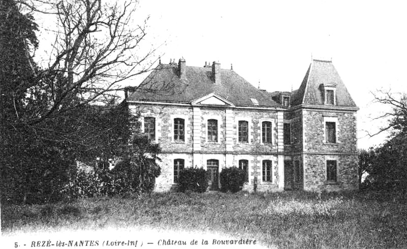 Château de la Bouvardière à Rezé (Bretagne).