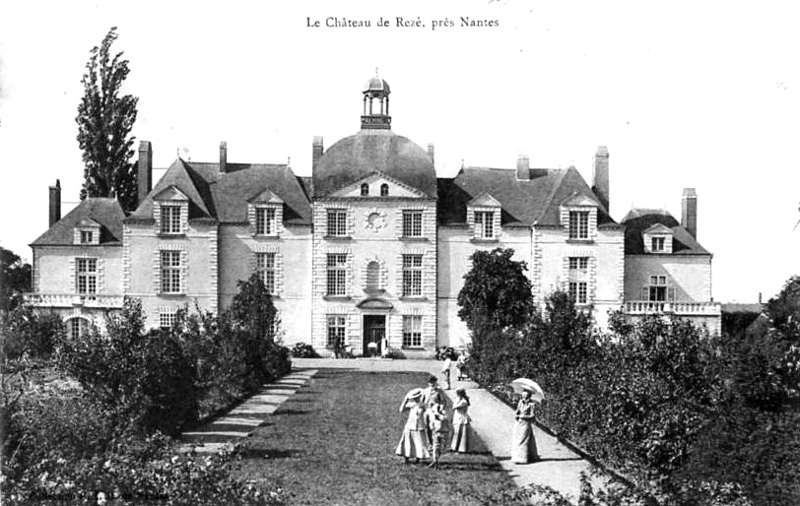 Château de Rezé (Bretagne).
