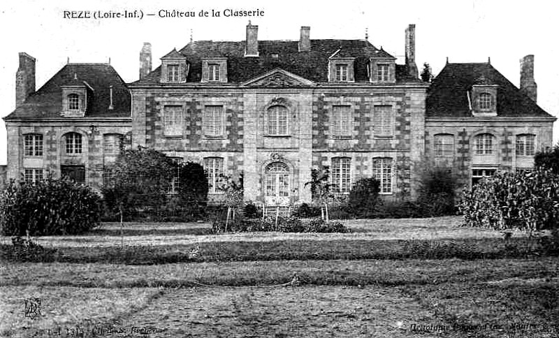 Château de la Classerie à Rezé (Bretagne).