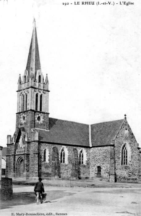 Eglise de Rheu (Bretagne).