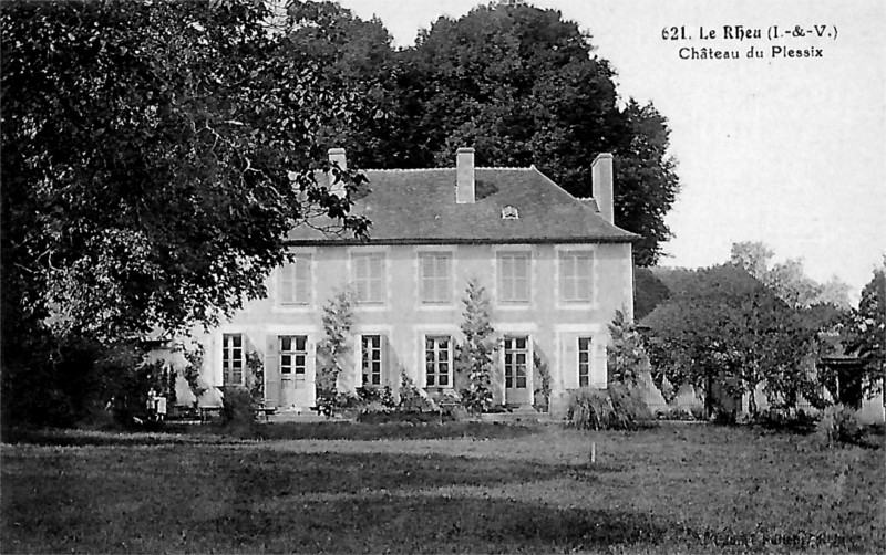 Chteau du Plessix au Rheu (Bretagne).