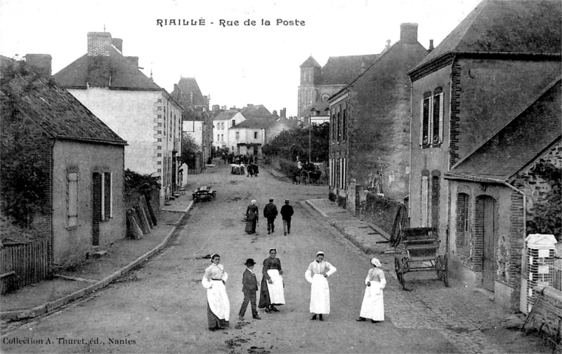 Ville de Riaill (anciennement en Bretagne).