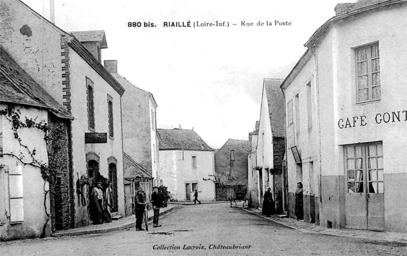 Ville de Riaill (anciennement en Bretagne).