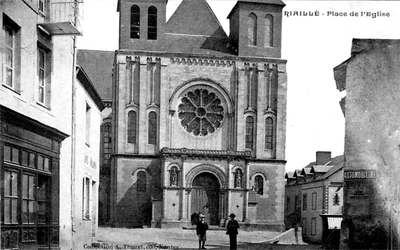 Ville de Riaill (anciennement en Bretagne).