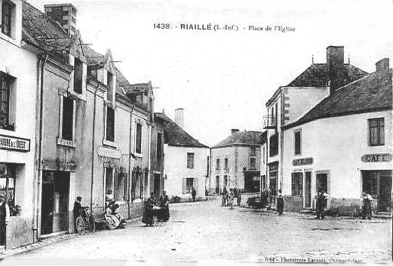 Ville de Riaill (anciennement en Bretagne).