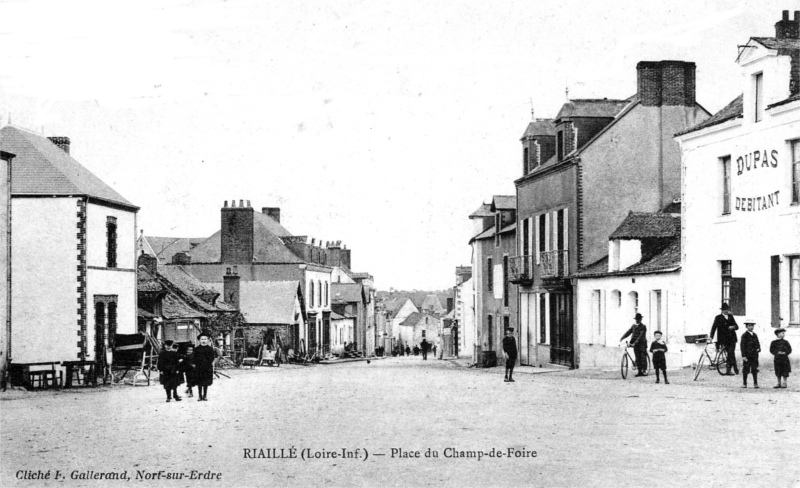 Ville de Riaill (anciennement en Bretagne).