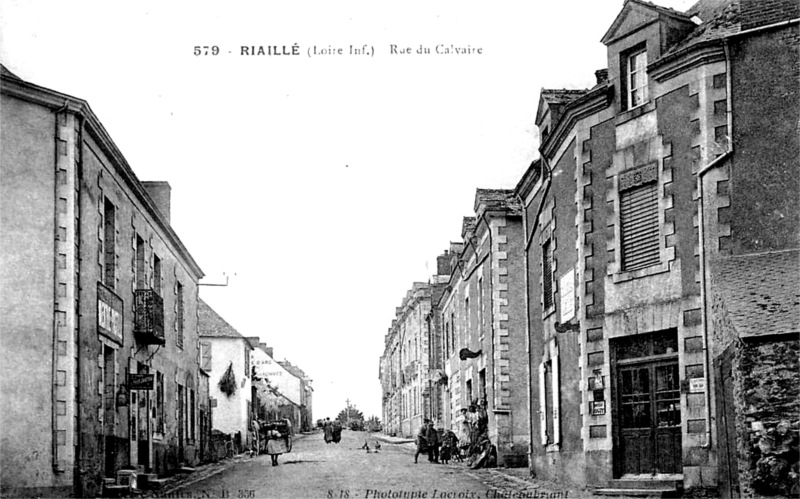 Ville de Riaill (anciennement en Bretagne).