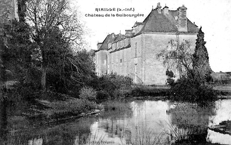 Chteau de la Guibourgre  Riaill (anciennement en Bretagne).