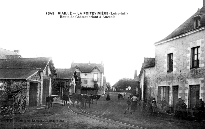 Ville de Riaill (anciennement en Bretagne).