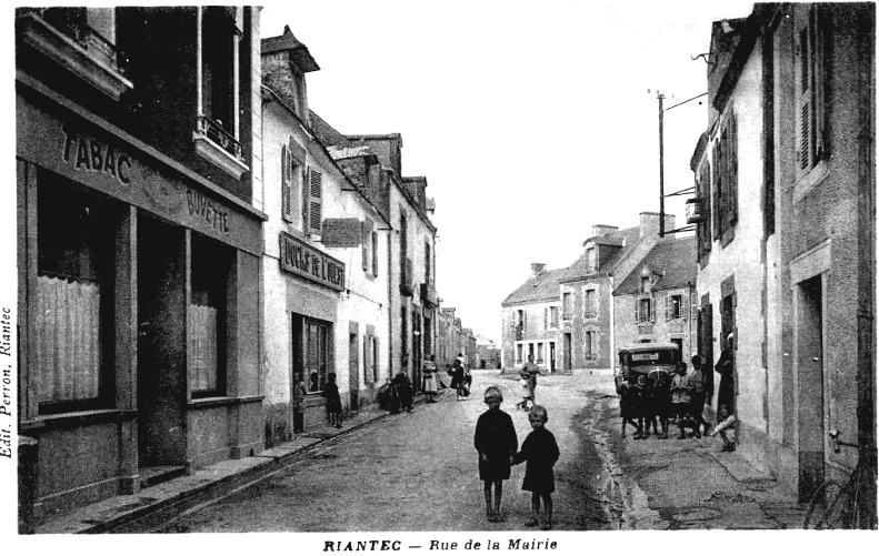 Ville de Riantec (Bretagne).