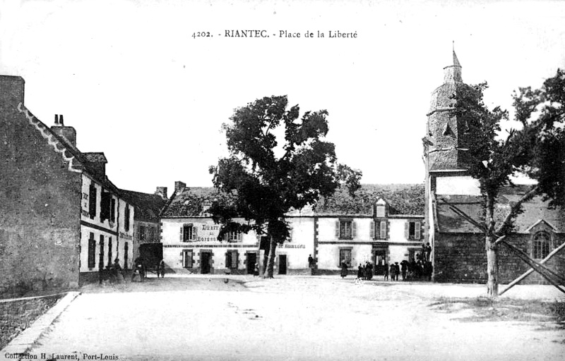 Ville de Riantec (Bretagne).