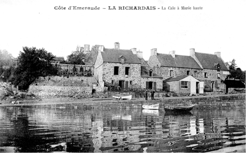 Ville de la Richardais (Bretagne).