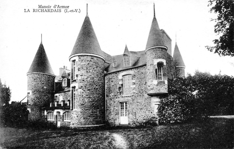 Chteau de la Richardais (Bretagne).