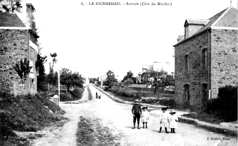 Ville de la Richardais (Bretagne).