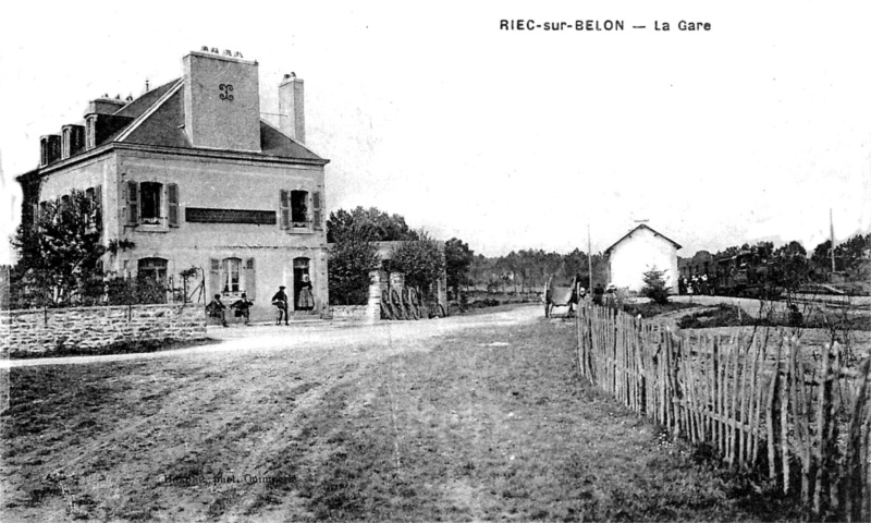 Ville de Riec-sur-Belon (Bretagne).