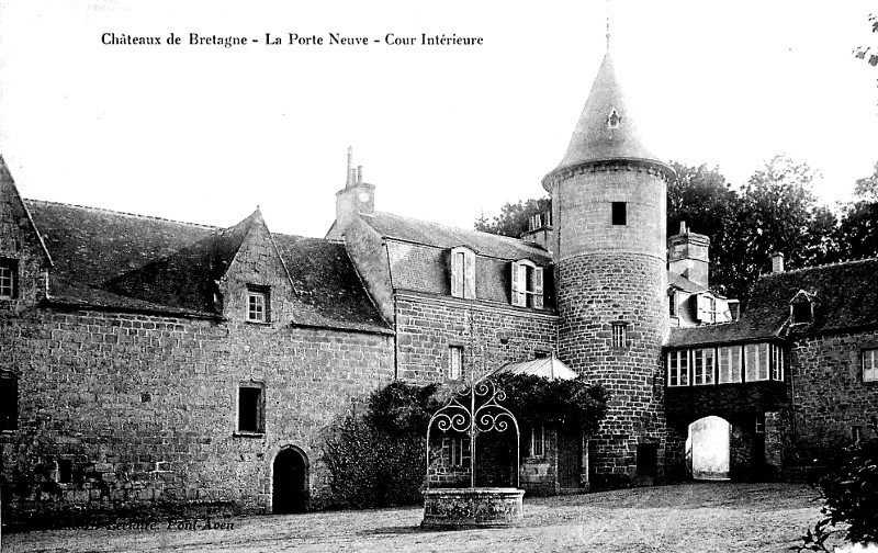 Chteau de Porte Neuve  Riec-sur-Belon (Bretagne).