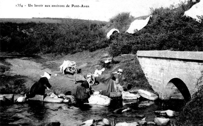 Ville de Riec-sur-Belon (Bretagne).