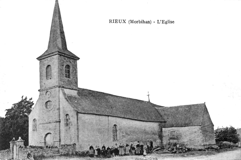 L'ancienne glise de Rieux (Bretagne).