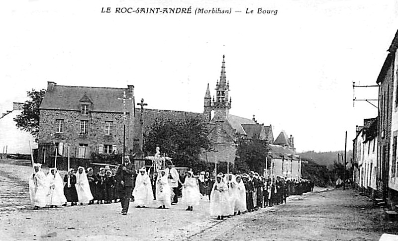 Eglise du Roc-Saint-Andr (Bretagne).