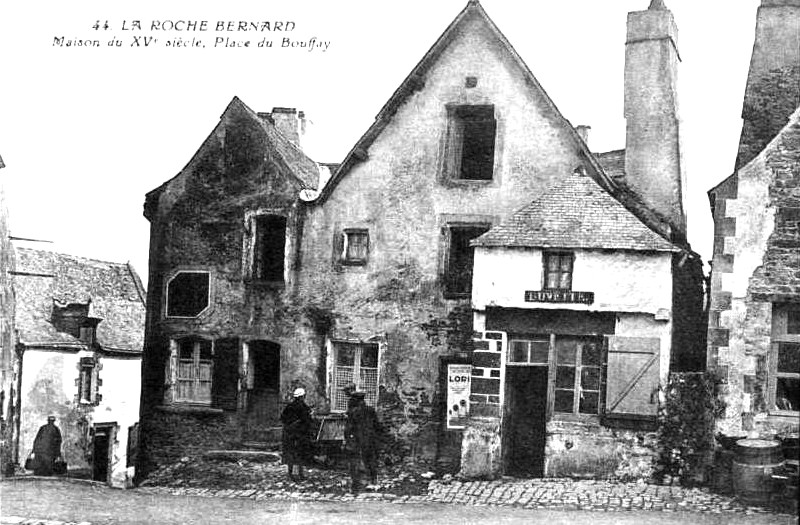 Ville de La Roche-Bernard (Bretagne).