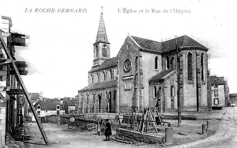 Eglise de La Roche-Bernard (Bretagne).