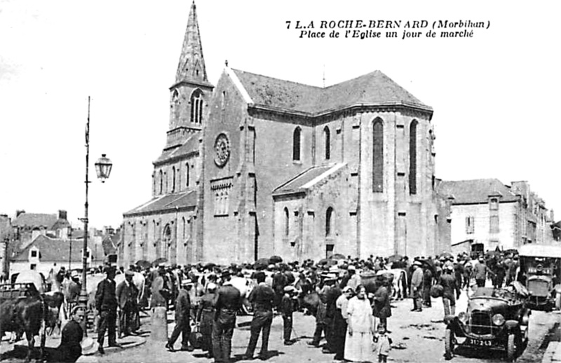 Eglise de La Roche-Bernard (Bretagne).