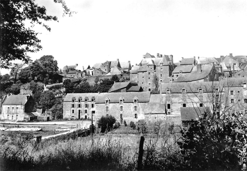 Château de La Roche-Bernard (Bretagne).