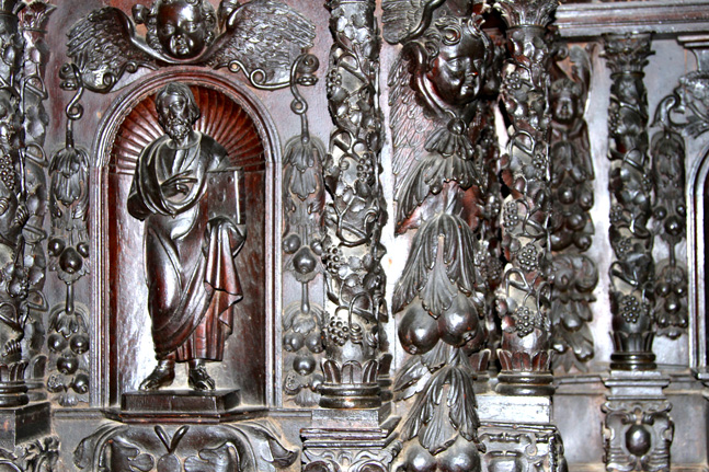 Matre-autel de l'glise de La Roche-Derrien (Bretagne)
