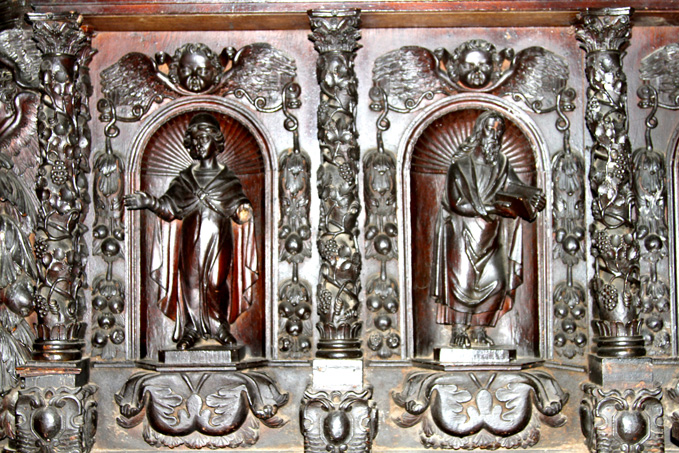 Matre-autel de l'glise de La Roche-Derrien (Bretagne)