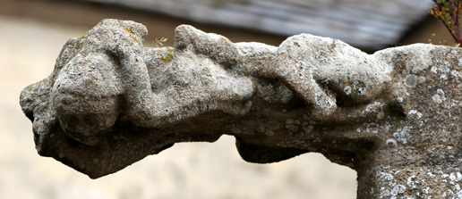 Gargouille de l'glise de La Roche-Derrien (Bretagne)