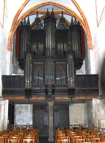 Orgues de l'glise de La Roche-Derrien (Bretagne)