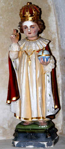 Statue de l'glise de La Roche-Derrien (Bretagne)